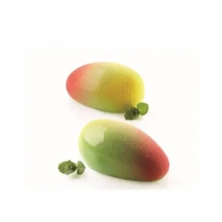Moule Silicone|Moules À Gâteaux*SILIKOMART Moule Silicone 6 Mangues 9,3 x 5,7 cm 130ml Professional