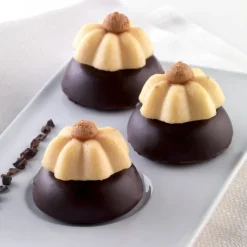 Moule Silicone*SILIKOMART Moule Silicone 77 Mini Charlottes Ø3,5 x H1,5 cm 8,5ml Professional