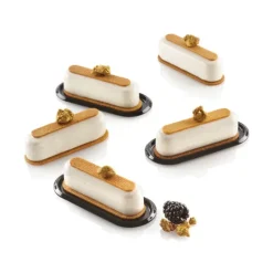 Moule Silicone*SILIKOMART Moule Silicone 12 Mini Eclairs Caroline 83 x 23 x h21 mm 30ml Professional