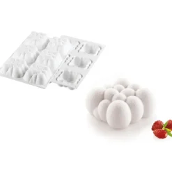 Moule Silicone|Moules À Gâteaux*SILIKOMART Moule Silicone 6 Nuages Cloud 120 ml Professional