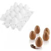 Moule Silicone|Moules À Gâteaux*SILIKOMART Moule Silicone 12 Oeufs Ø 3,4 cm x H 4,7 cm Professional