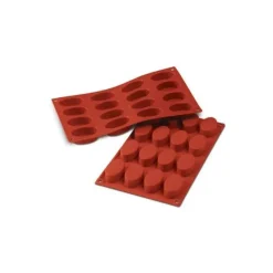 Moule Silicone*SILIKOMART Moule Silicone 16 Ovales 5,5 x 3,3 cm