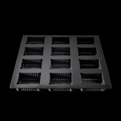 Moule Anti-adhésif|Moule Silicone*FLEXIPAN DEMARLE Moule Silicone 12 Petits Beurres 6,5 x 5,4 cm