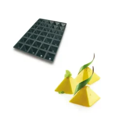 Moule Silicone*SILIKOMART Moule Silicone 35 Pyramides 6,5 x 6,5 x 3,5 cm 61ml Professional