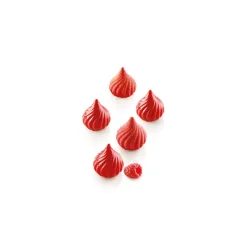 Moule Silicone|Moules À Gâteaux*SILIKOMART Moule Silicone 15 Sphères Torsadées Russian Tale Ø41,5 x h45,5 mm 30ml Professional