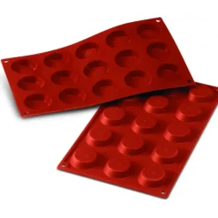 Moule Silicone|Moules À Gâteaux*SILIKOMART Moule Silicone 15 Tartelettes 4,5 cm x H 1 cm