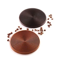 Moule Silicone*SILIKOMART Moule Silicone 2 Tourbillons 100ml Grand Modèle Professional