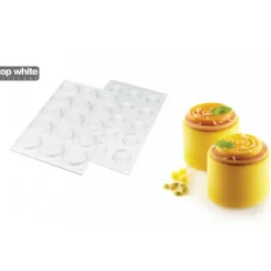 Moule Silicone*SILIKOMART Moule Silicone 15 Tourbillons 9ml Petit Modèle Professional