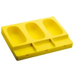 Moule Silicone*PAVONI Moule Silicone Capri 4,9 x H 9,3 cm (x3) + 50 bâtonnets Pavogel