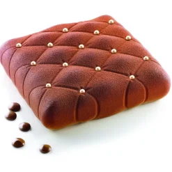 Moule Silicone*SILIKOMART Moule Silicone Carré Matelassé 160 mm