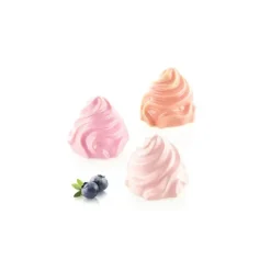 Moule Silicone|Moules À Gâteaux*SILIKOMART Moule Silicone Chantilly Ø 7,3 cm x H 6,5 cm (x6) Professional