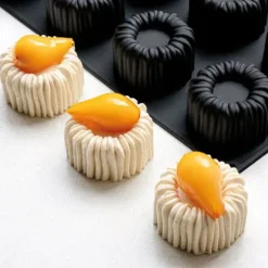 Moule Silicone*PAVONI Moule Silicone Charlotte 7,5 cm x H 4,5 cm (x12) Cédric Grolet