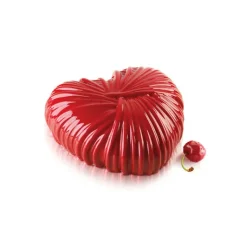 Moule Silicone|Moules À Gâteaux*SILIKOMART Moule Silicone Cœur Lovely 18,2 x 17,3 cm x H 6,8 cm Professional