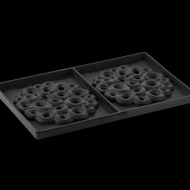 Moule Silicone*PAVONI Moule Silicone Décor Corail Ø 13,5 cm x H 1,5 cm (x2)