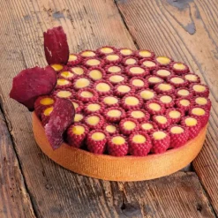 Moule Silicone*PAVONI Moule Silicone Décor Framboises Ø 18 cm x H 2,6 cm