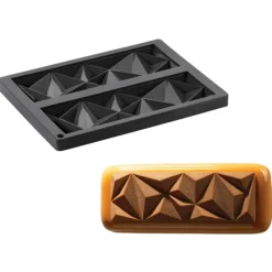 Moule Silicone*PAVONI Moule Silicone Décor Iceberg 21 x 7 cm x H 1,4 cm (x2)