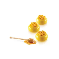 Moule Silicone|Moules À Gâteaux*SILIKOMART Moule Silicone Décor Miel Ø 4,5 cm x H 0,8 cm (x15) Professional
