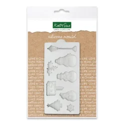 Moule Silicone*KATY SUE Moule Silicone Décors Hivernal (x8)