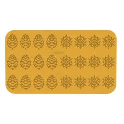 Moule Silicone*SILIKOMART Moule Silicone Décors Hiver 47 x 27 x H 0,3 cm (x24)