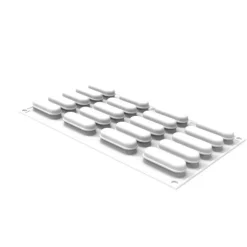 Moule Silicone*SILIKOMART Moule Silicone Eclair XS 5,5 x 1,7 x H 1,7 cm (x20)