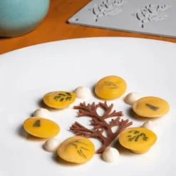 Moule Silicone*PAVONI Moule Silicone Gourmand Bois 7,8 x 4,8 x H 0,2 cm (x10)