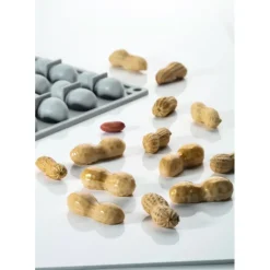 Moule Silicone*PAVONI Moule Silicone Gourmand Cacahuète 4,7 x 1,9 x H 1,6 cm (x24)