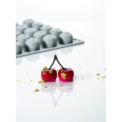 Moule Silicone*PAVONI Moule Silicone Gourmand Cerise Ø 2,6 x H 1,2 cm (x35)