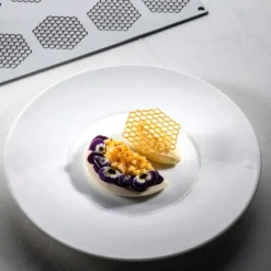 Moules À Chocolat|Décoration Comestible*PAVONI Moule Silicone Gourmand Rayon de Miel 6,7 x 6 x H 0,2 (x8)