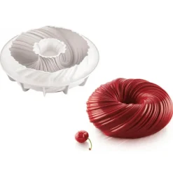 Moule Silicone|Moules À Gâteaux*SILIKOMART Moule Silicone Intreccio Ø 18 cm x H 6 cm Professional