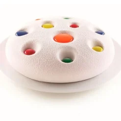 Moule Silicone|Moules À Gâteaux*SILIKOMART 3D DESIGN Moule Silicone Luna Ø22 cm