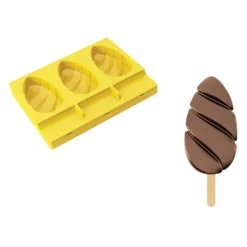 Moule Silicone*PAVONI Moule Silicone Malibu 5,2 cm x H 9,5 cm (x3) Pavogel
