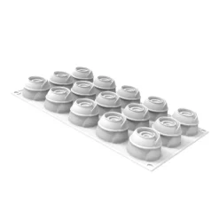 Moule Silicone*SILIKOMART Moule Silicone Mini Givré Ø 4 x H 3 cm (x15)