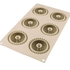 Moule Silicone|Moules À Gâteaux*SILIKOMART 3D DESIGN Moule Silicone Mini Raggio Ø6.7 cm