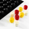 Moule Silicone*PAVOFLEX Moule Silicone Mini Rose Volupté Ø 3,5 x H 3 cm (x48)