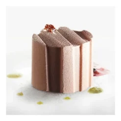 Moule Silicone*PAVOFLEX Moule Silicone Mini-Rond Rayé Ø 3,5 cm x H 3 cm (x54)