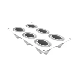 Moule Silicone*SILIKOMART Moule Silicone Nebula GM 7,5 x 5,2 x H 4,7 cm (x6)