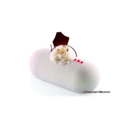 Moule Silicone*SILIKOMART Moule silicone Ovale Bombé 217 mm