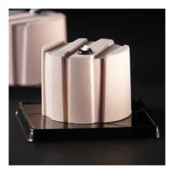 Moule Silicone*PAVOFLEX Moule Silicone Rond Rayé Ø 6 cm x H 4,5 cm (x24)