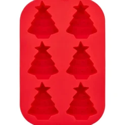 Moule Silicone|Moules À Gâteaux*WILTON Moule Silicone Sapin de Noël 6 Empreintes