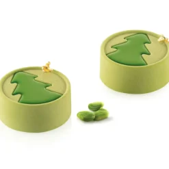 Moule Silicone|Moules À Gâteaux*SILIKOMART Moule Silicone Sapin Mini Hiver Ø 7 x H 3 cm (x6)