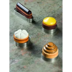 Moule Silicone*PAVOFLEX Moule Silicone Step Ø 6 cm x H 3,2 cm (x8)