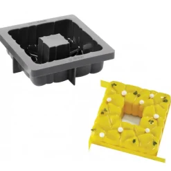 Moule Silicone|Moules À Gâteaux*PAVONI Moule Silicone Tarte Square 15 x H 5,5 cm