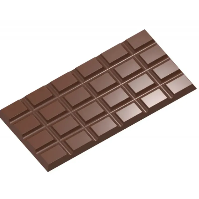 Moules À Chocolat*CHOCOLATE WORLD Moule Tablette Chocolat 100 g 15,5 x 7,7 cm (x3)