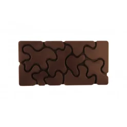 Moules À Chocolat*PAVONI Moule Tablette Chocolat Camouflage 15,4 x 7,7 cm x H 0,8 cm (x3)