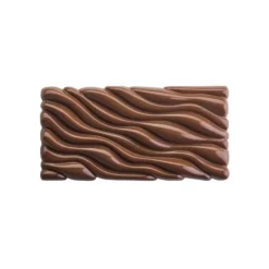 Moules À Chocolat*PAVONI Moule Tablette Chocolat Fluid Vallée 15,4 x 7,7 x H 1,1 cm (x3)