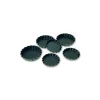 Moule Anti-adhésif|Moules À Gâteaux*MATFER Moule Tartelette Cannelée Exopan Ø10cm H.1.8cm (x12)