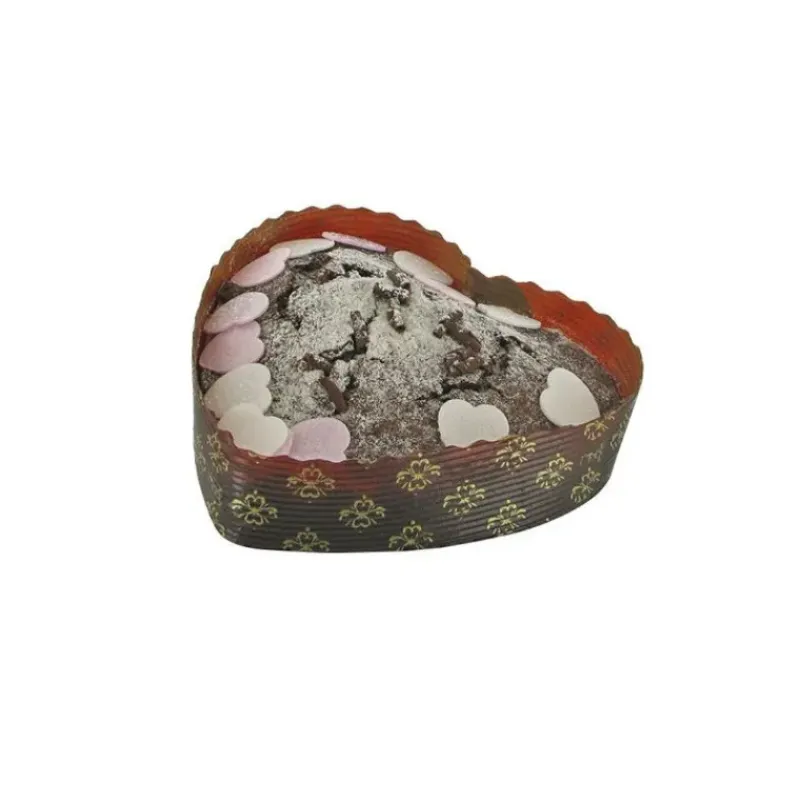 Moules En Papier*GATODECO Moules de Cuisson Coeurs H 35mm Gatodéco (x4)