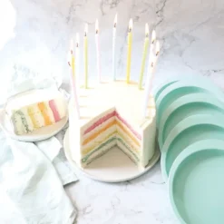 Moules À Gâteaux*SCRAPCOOKING Moules Layer Cake Silicone 18,5 cm x H 2,5 cm (x5)