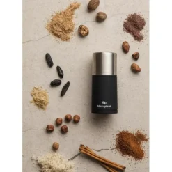 Moulin*MICROPLANE Moulin à Épices 2 en 1 Specialty Inox