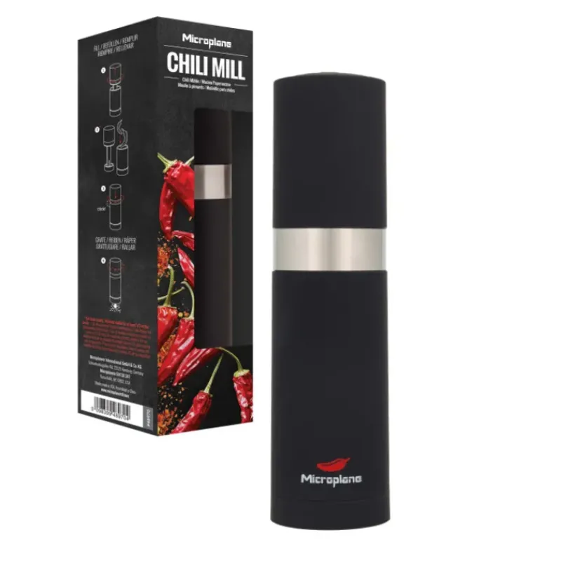 Moulin*MICROPLANE Moulin à Piment Specialty Noir